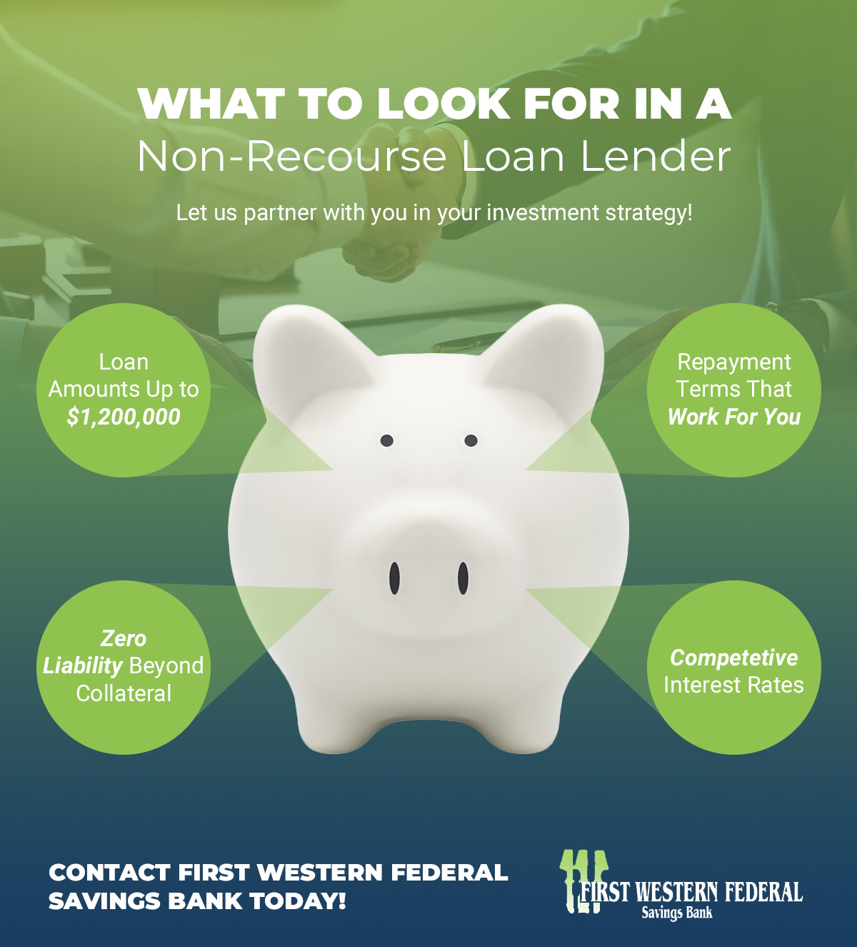 REV - What to Look For in a Non-Recourse Loan Lender infographic