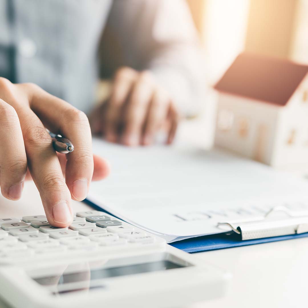 Man creating a financial plan