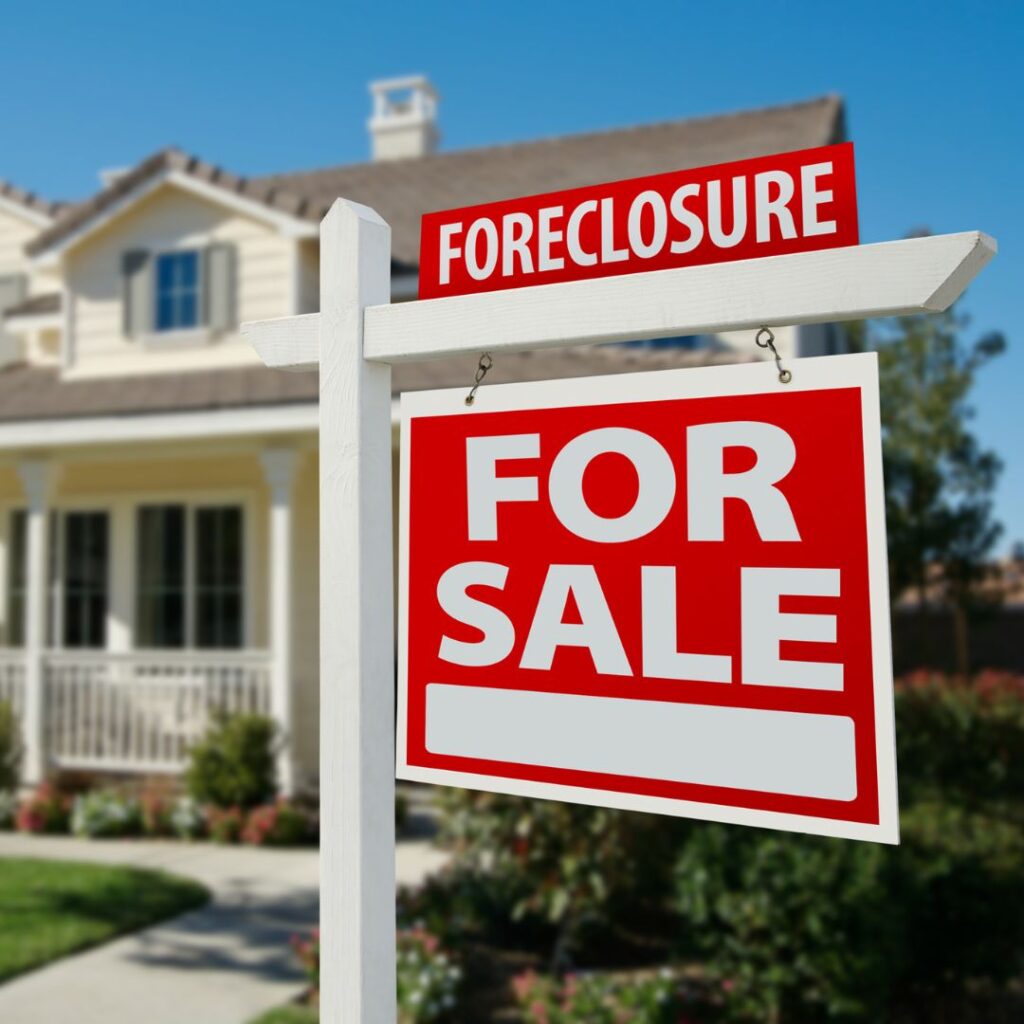 foreclosure sign