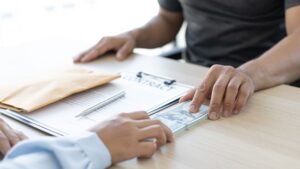 contract and money