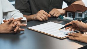 investors discussing non-recourse loans