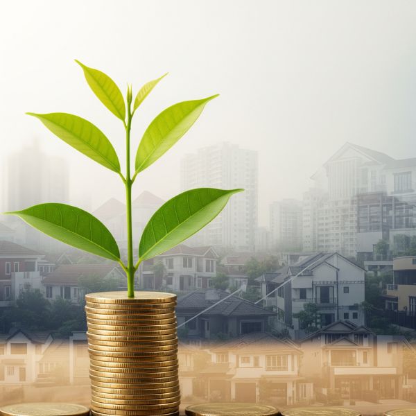 Wealth growing.