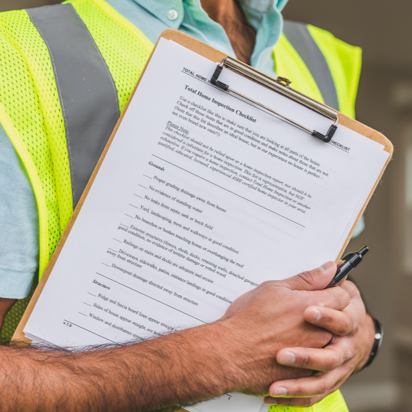 home inspector for an investment property
