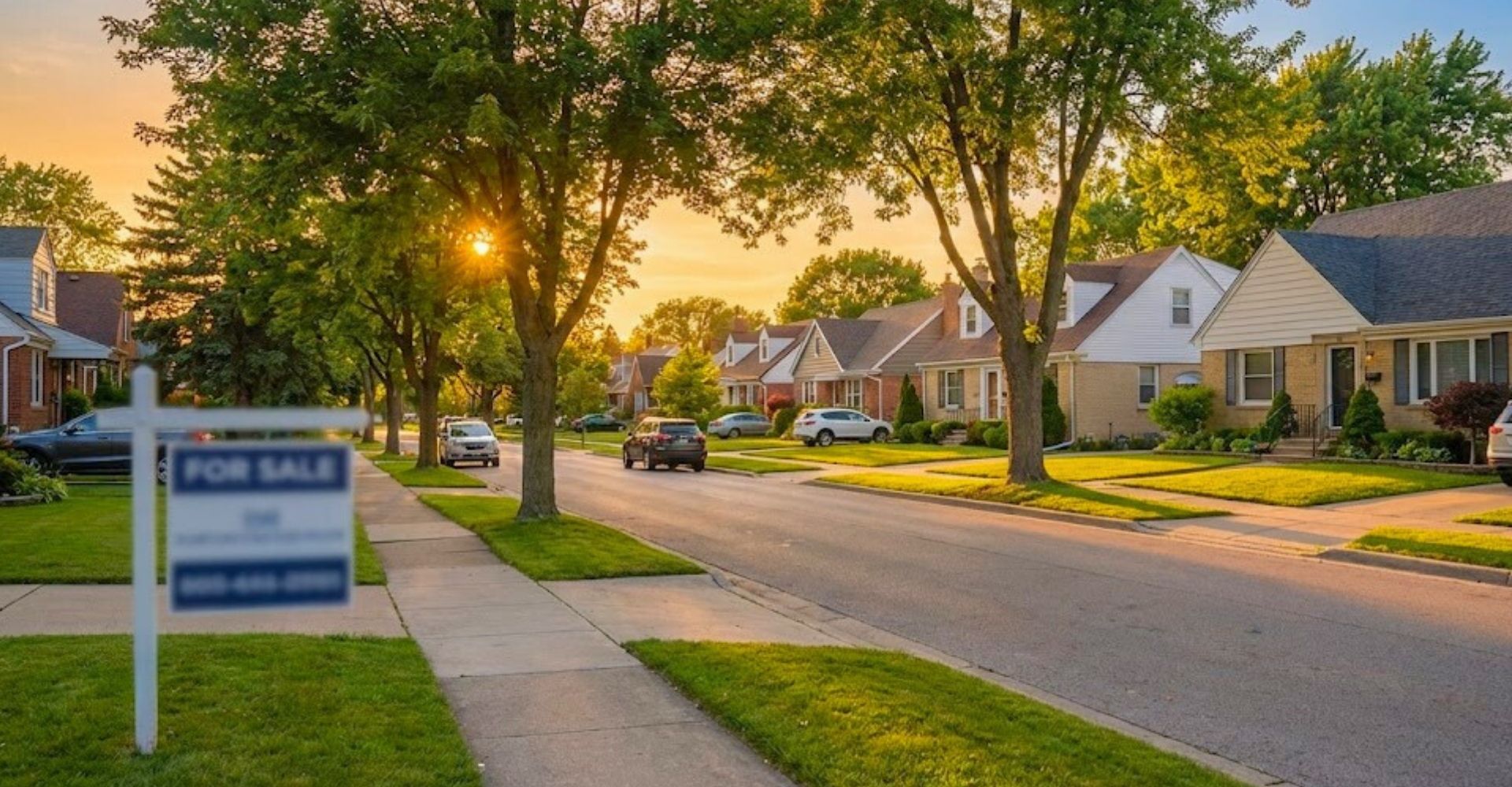 Well-maintained suburban home representing the $85,000 minimum property value standard.